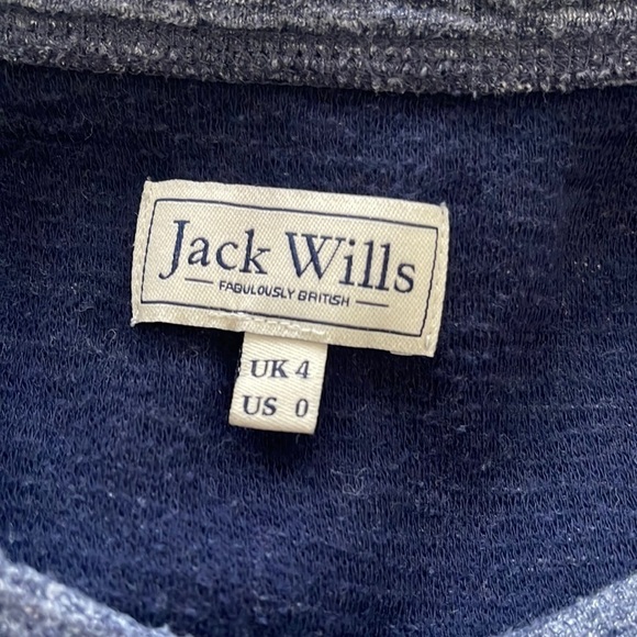 Jack Wills Classic Marled Casual Dress l SIZE 0 - Picture 4 of 8